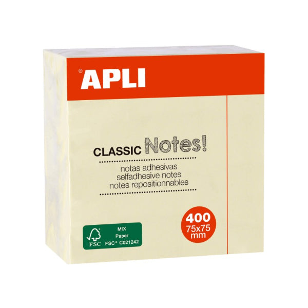 Notas Adhesivas APLI Classic