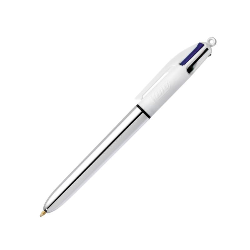BIC 4 Colores Shine PLATA