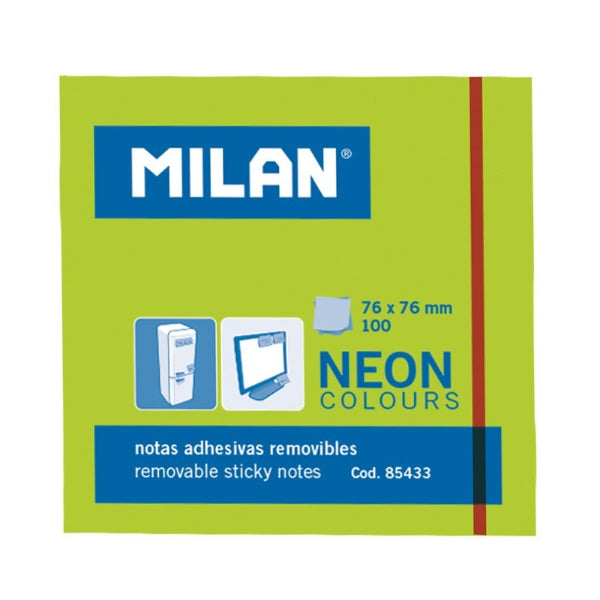 MILAN Notas Neón VERDE