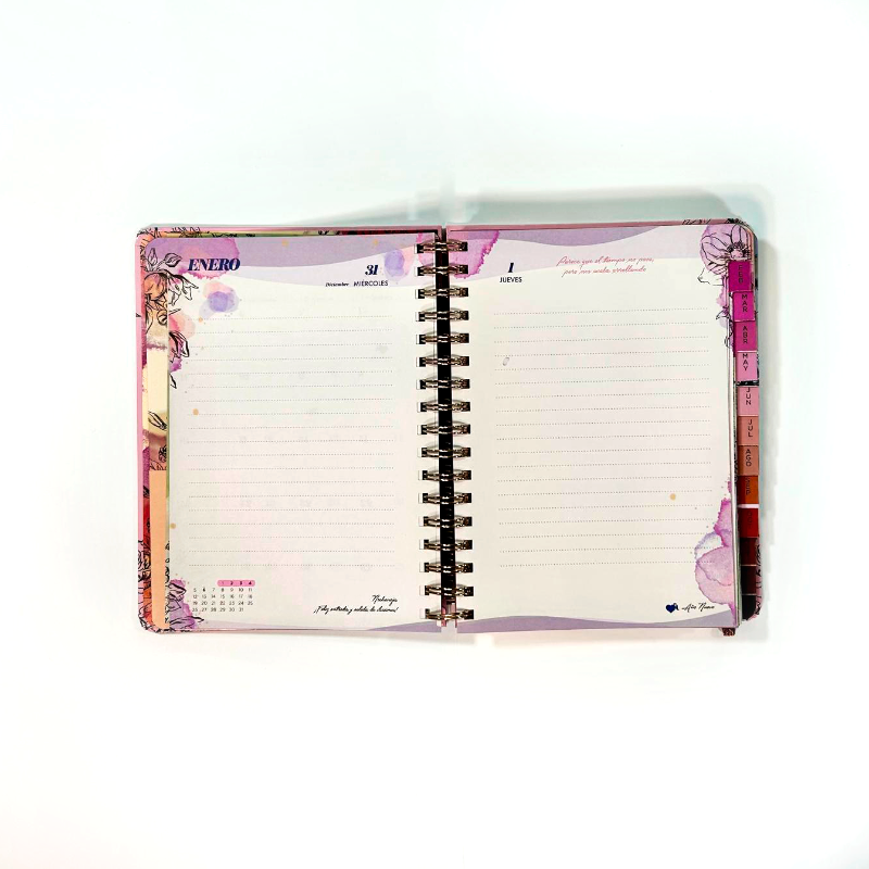 Agenda anual diaria 2026 La Vecina Rubia