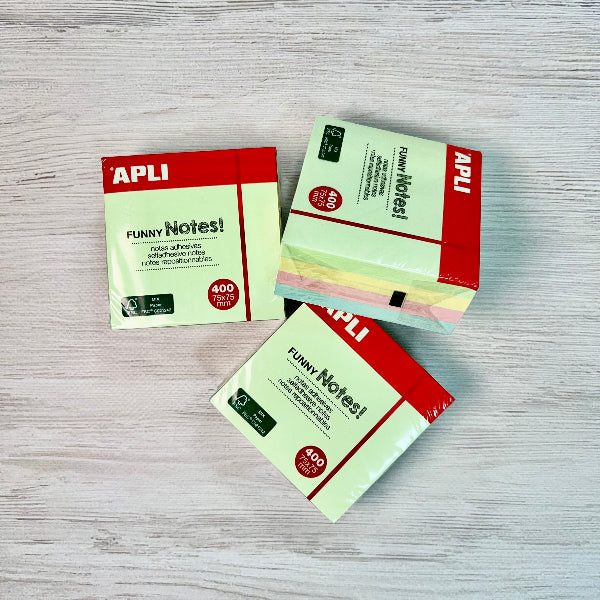 APLI Funny Notas Pastel 