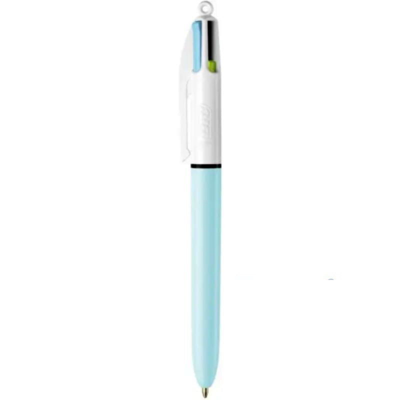 BIC 4 Colores Fun Pastel  azul pastel