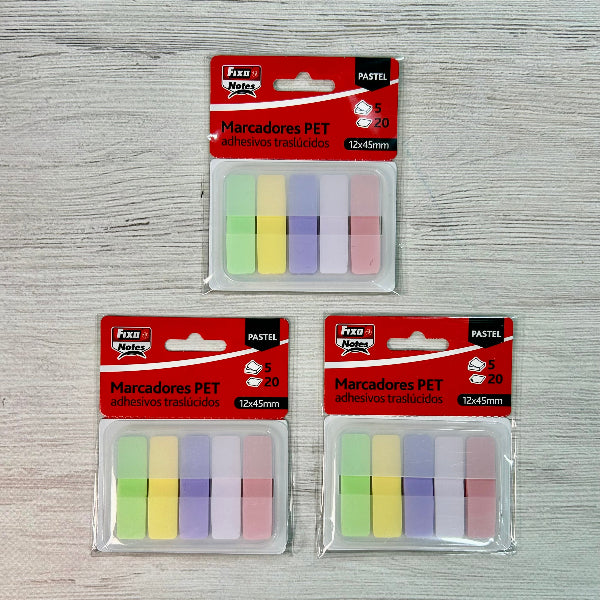 Marcadores Pastel FixoNotes 