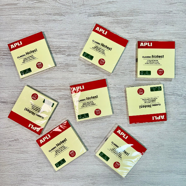 Notas Adhesivas APLI Classic 
