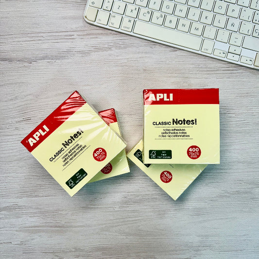 Notas Adhesivas APLI Classic 