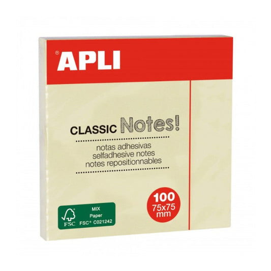 Notas Adhesivas APLI Classic 
