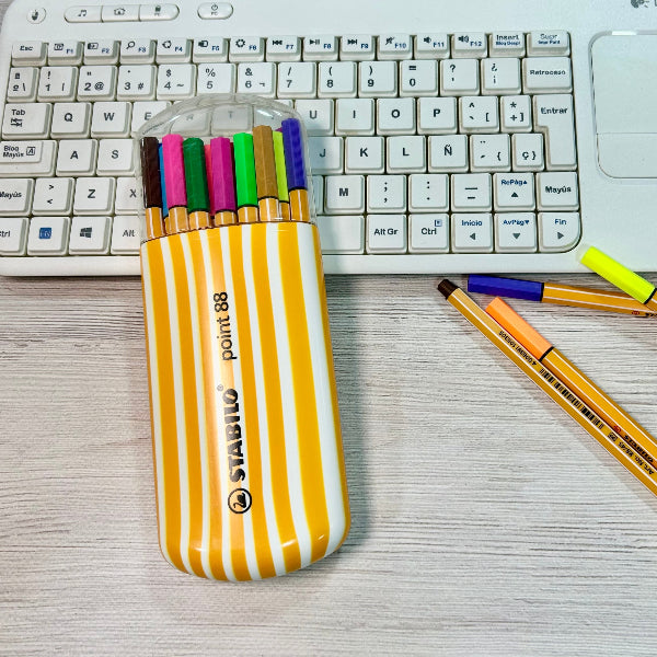 STABILO Point 88 Zebruí Neón x20 