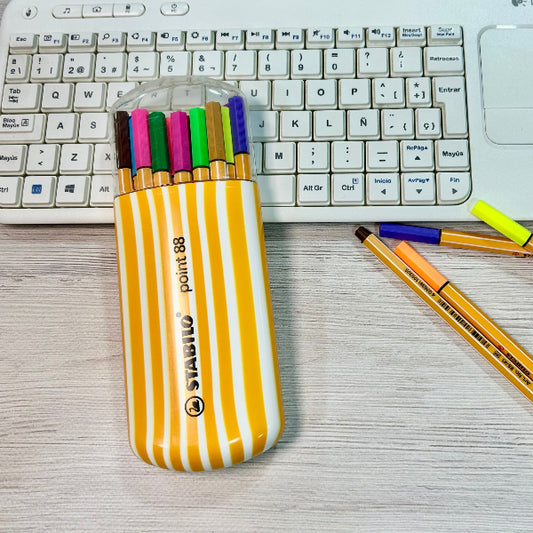 STABILO Point 88 Zebruí Neón x20 